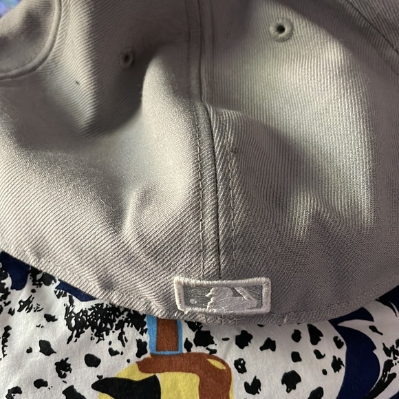 🟪 2 for 53 🟪 Grey Fitted hat NY - Picture 4 of 4